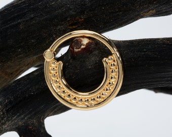 Cartilage Hoop 14k Gold Daith Earring Helix Jewelry