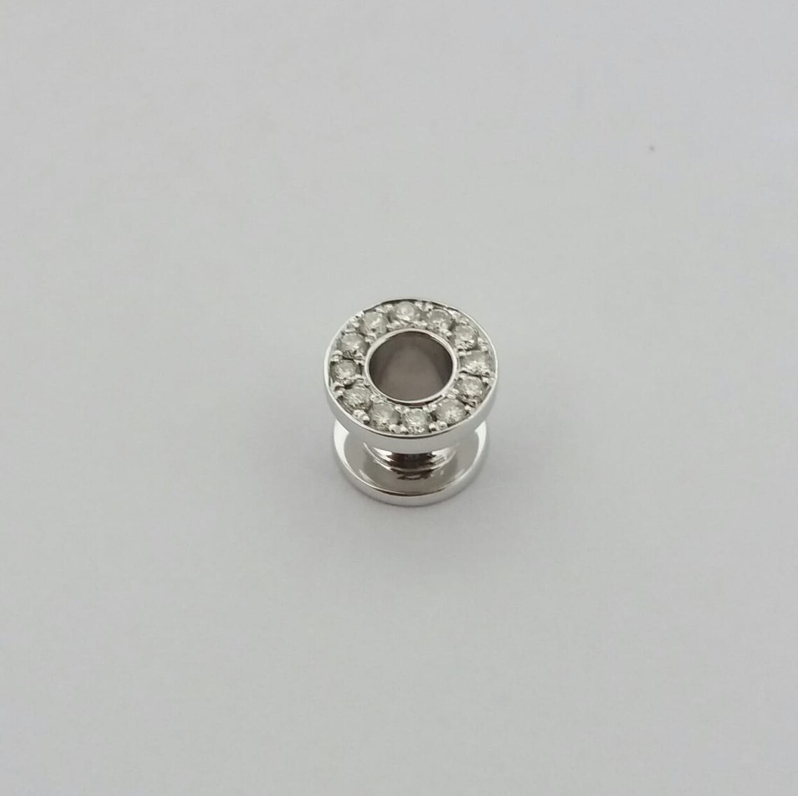 Solid Gold Ear Tunnels Ear Gauges 14k Plugs Piercing Ear Etsy