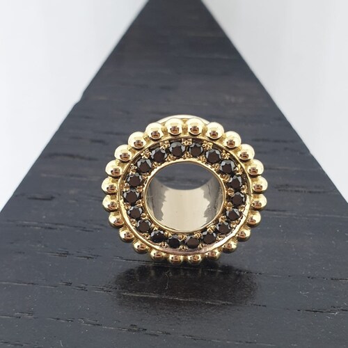 Solid Gold Ear Tunnels Ear Gauges 14k Plugs Piercing Ear Etsy