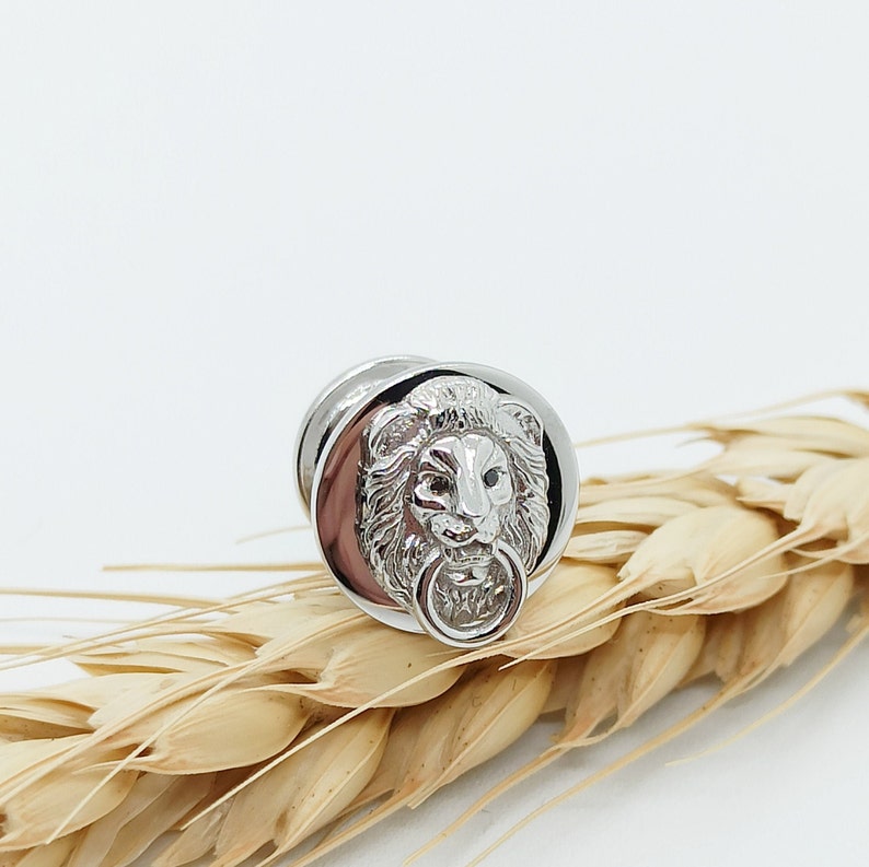 Lion Solid Gold Ear Tunnels Ear Gauges 14k Plugs Piercing Etsy