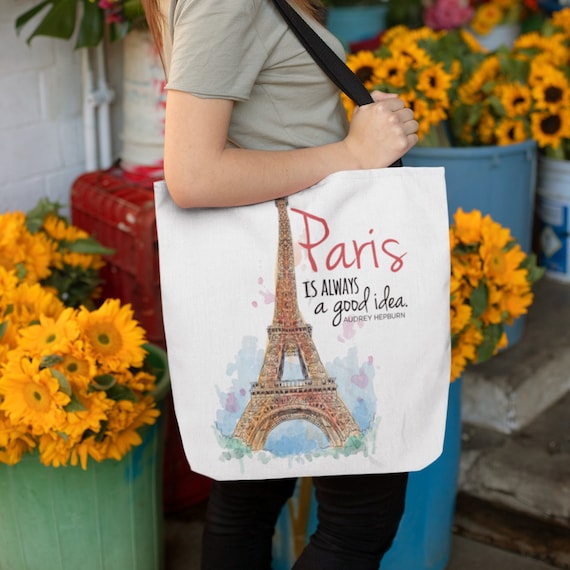 cute travel tote bags Paris Tote Bag, Travel Tote Bag for Women, Cute Travel Bag, Paris Tote,  Tote Bag Gift for Her