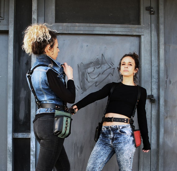 Cartuchera alforjas y riñonera en de - Etsy España