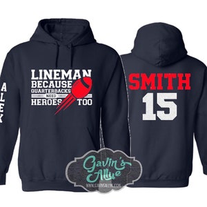 Football Hoodie | Customize Team & Colors | Football Spirit Wear | Custom Football Hoodie | Adult or Youth Sizes