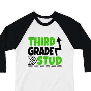 Back to School Shirt | Third Grade Stud Shirt | Back to School Shirt | 3RD Grade Shirt