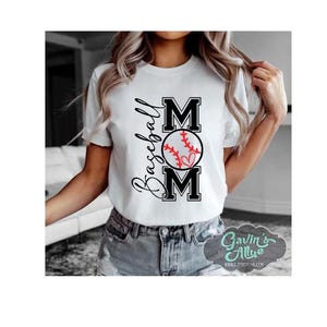 Camiseta de béisbol con purpurina para mamá / Camiseta de béisbol personalizada / Camiseta de lona Bella / Ropa deportiva de béisbol / Personaliza tus colores