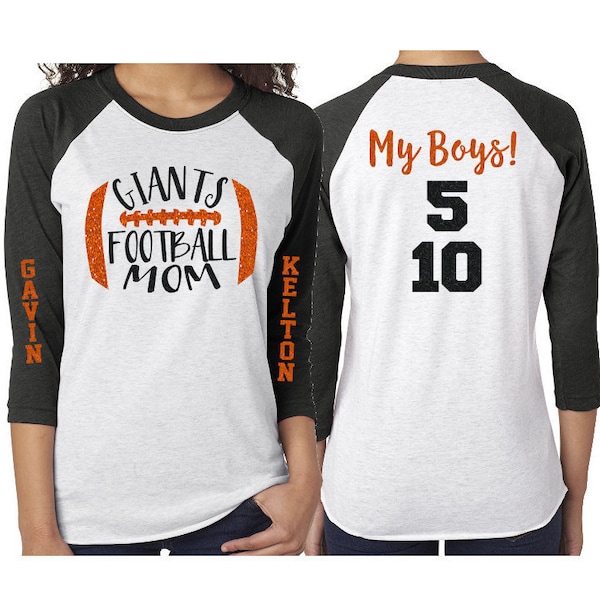 Two Numbers Football Shirt Etsy