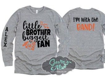 Brand Brother Long Sleeve Shirt | Band  Shirts | Short Sleeve Shirt | Customize Colors