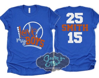 Glitter Baseball Shirts | Baseball Mom Shirt | Two Player Shirts | Baseball Shirt | Baseball Stitch Shirt | Customize Your Colors