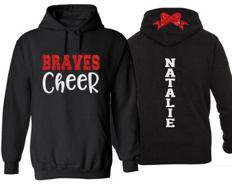 custom cheer hoodies