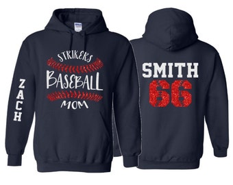 custom baseball hoodie