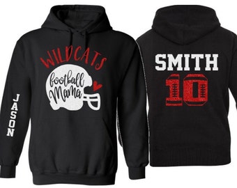high school football hoodies