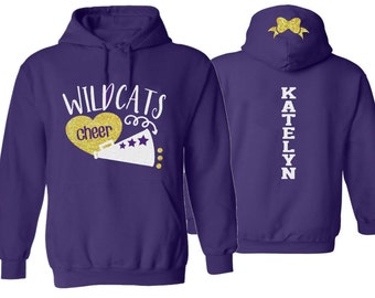 custom cheer hoodies