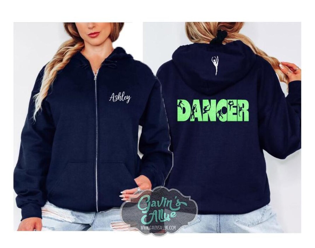 Dancers Men's Zipper Hoodie