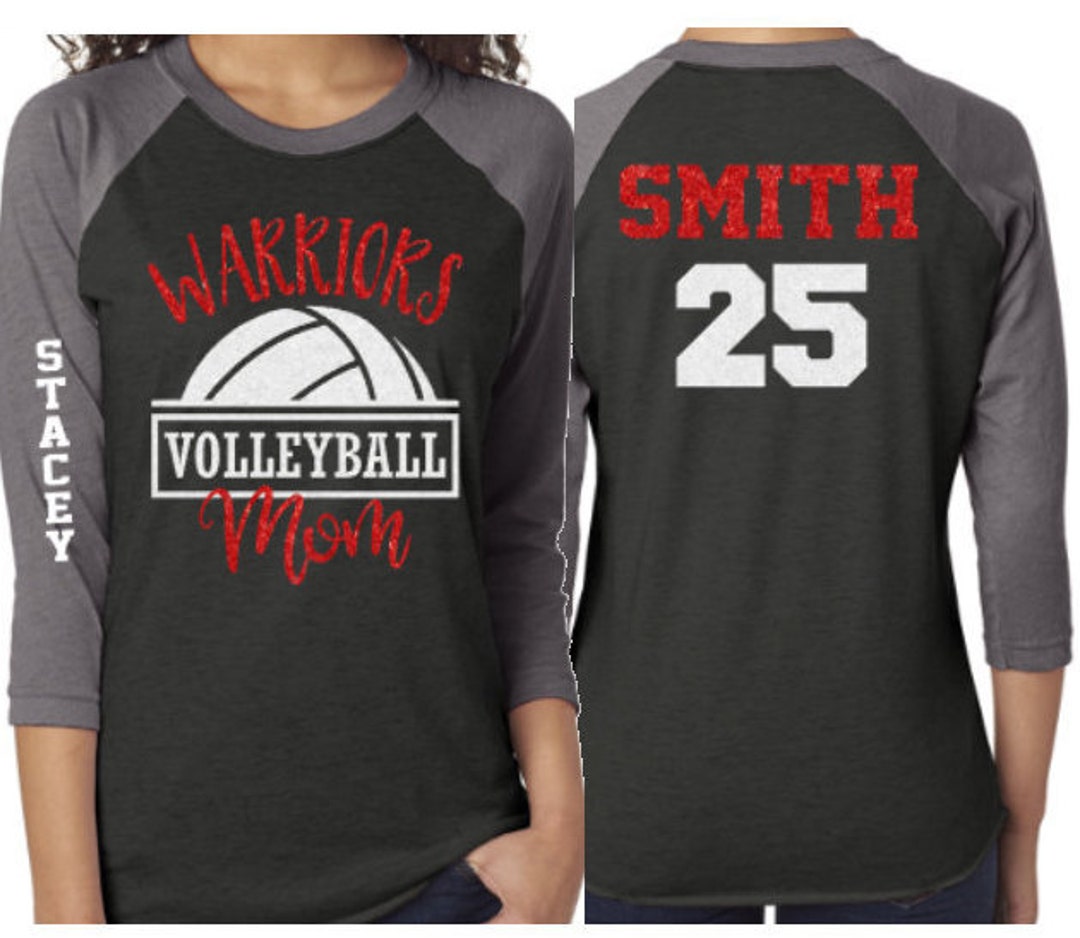 Glitter Volleyball Mom Shirt Volleyball Shirt Volleyball - Etsy
