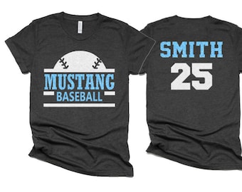 Glitter Custom Baseball Shirt, Baseball Gift, Baseball Mom Shirt, Baseball Tees, Baseball Game Day Shirt, Baseball Tshirt, Gift for her