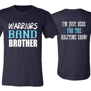 Band Brother Shirt | Band Spirit Wear | Band Shirts | Band Brother Shirts | Customize Team & Colors