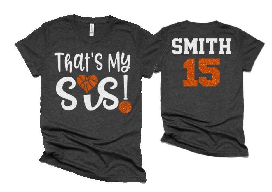 glitter basketball shirt