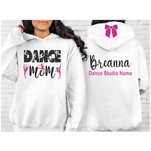 Glitter Dancer Hoodie | Dance Hoodie | Dance Spirit Wear | Customize Colors