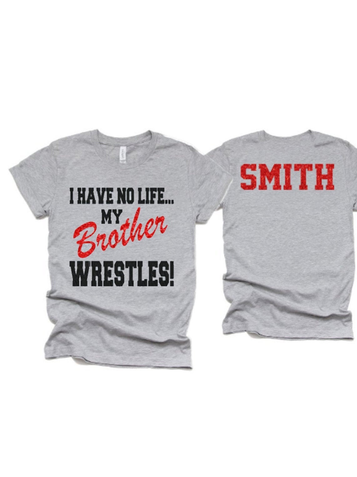Wrestling sister shirts Clearance