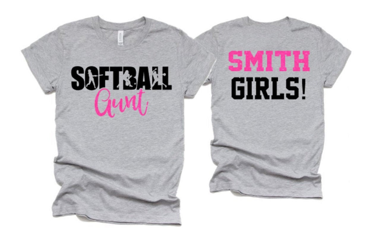 etsy softball shirts