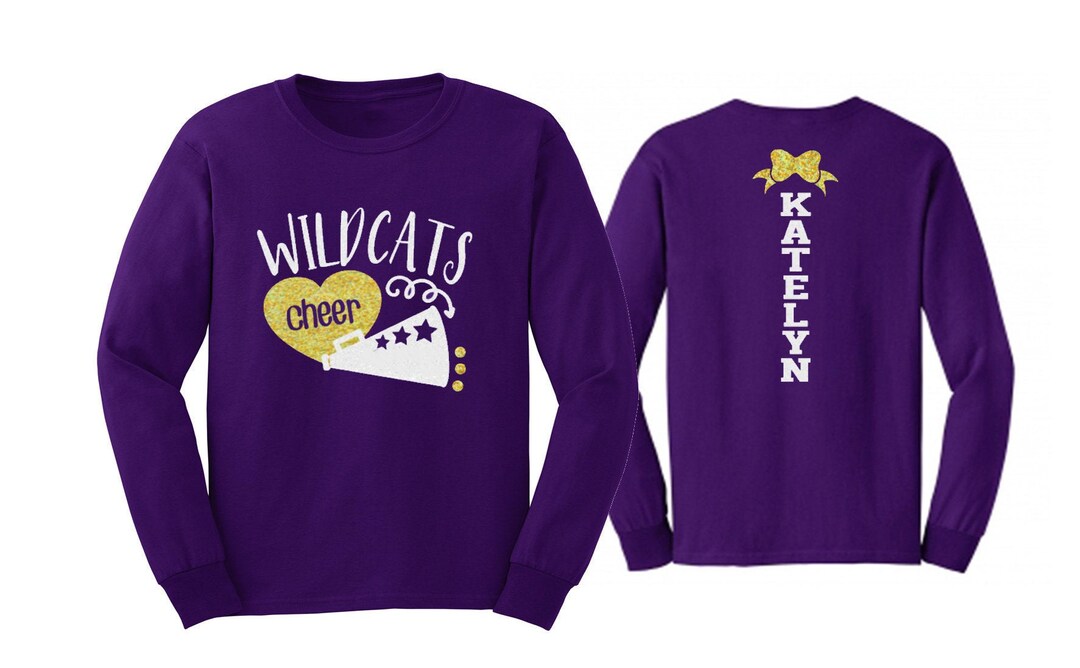 Glitter Cheer Shirt Cheer Shirt Cheer Bling Cheer Spirit Etsy