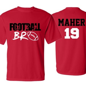 Maglia da calcio / Football Bro / T-shirt Performance / Football Spirit Wear / T-shirt manica corta / Personalizza squadra e colori