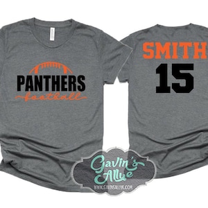 Football Shirts | Football Shirt |  Football Spirit Wear | Custom Football Shirt | Customize  team & colors | Youth or Adult