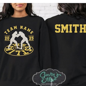 Glitzerndes Wrestling Sweatshirt | Wrestling Pullover | Ringer Shirts | Wrestling Geschenk | Wrestler Jacket | Wrestlerin