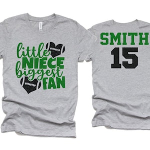 Glitter Football Shirt | Football Spirit Wear | Glitter Football T-Shirt | Bella Canvas T Shirt  | Football Bling | Customize Team & Colors