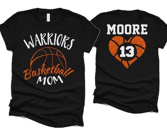 Glitter Basketball Shirts | Basketball Tshirts | Basketball Mom Shirts | Basketball Bling| Bella Canvas Tshirt