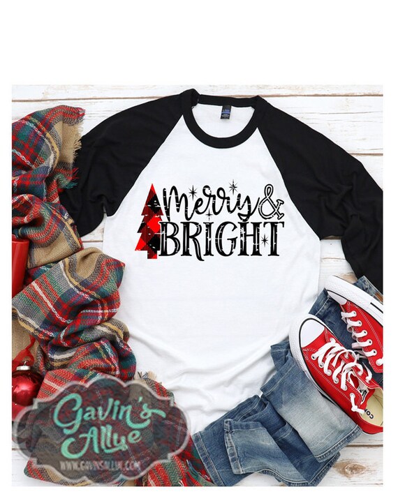 merry & bright shirt