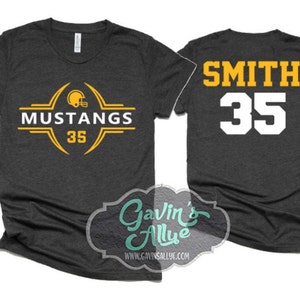 Football Shirts | Football Shirt |  Football Spirit Wear | Custom Football Shirt | Customize  team & colors | Youth or Adult