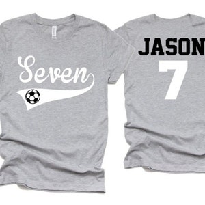 Birthday Shirt | Soccer Birthday Shirts |  Soccer Birthday Shirts | Birthday Outfit Girl | Birthday Tee | Kids Birthday Shirt