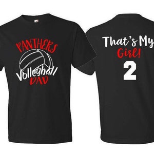 Volleyball Dad Shirt | Volleyball Shirt | That's My Girl | Customize