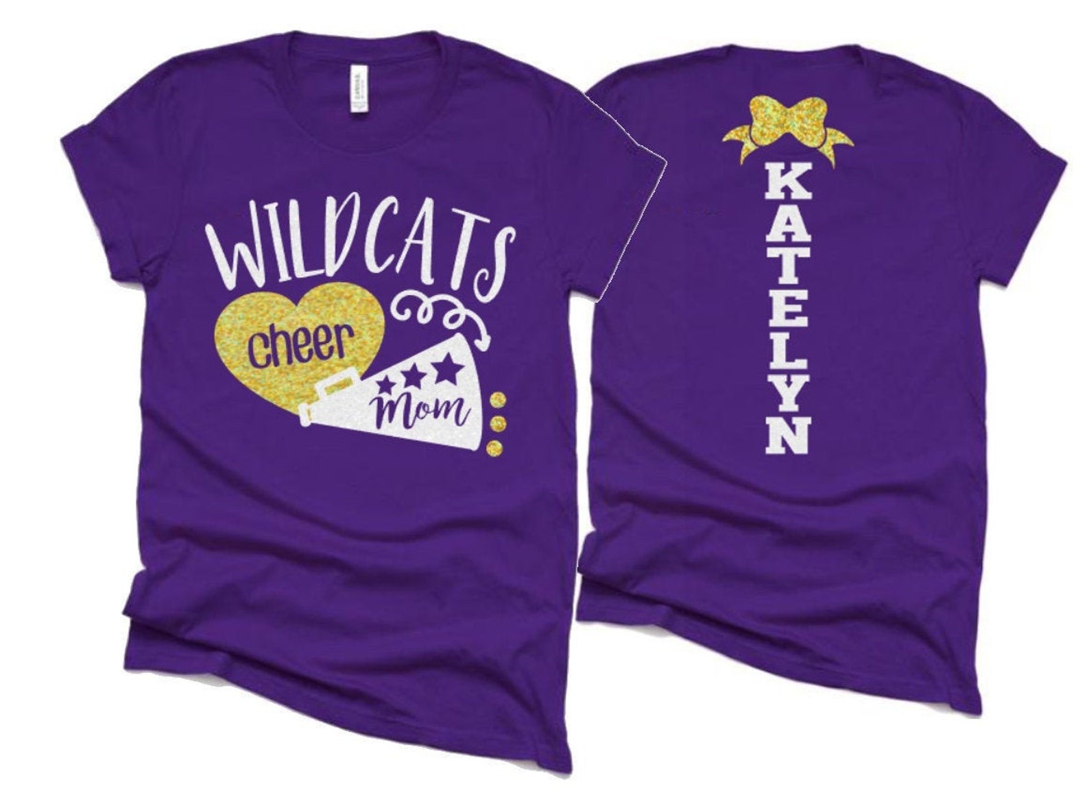 Glitter Cheer Mom Shirt Cheer Shirt Cheer Bling Cheer Etsy