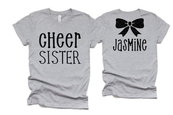 Cheer sister shirts Clearance