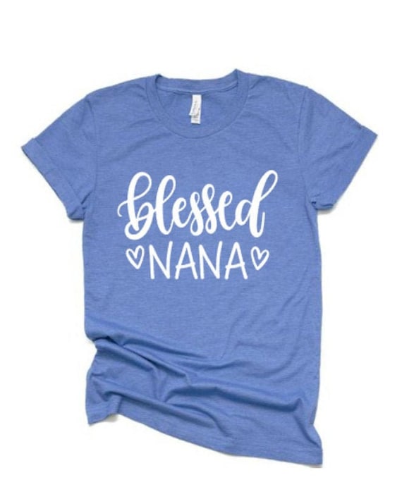 Blessed Grandma Shirt | Personalized Grandma Shirt | Grandma Shirt with Grandkids Names | Grandma Shirts | Grandma Gift