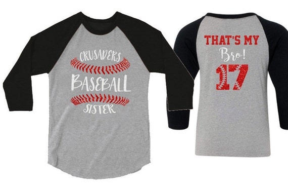 sister baseball shirt