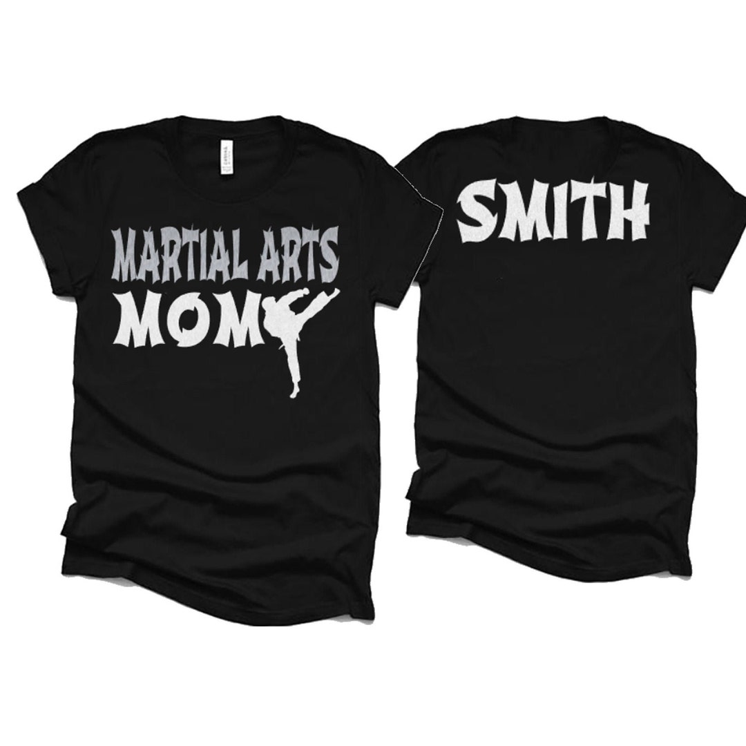 Glitter Martial Arts Mom Shirt | Martial Arts Shirts | Karate Shirt ...