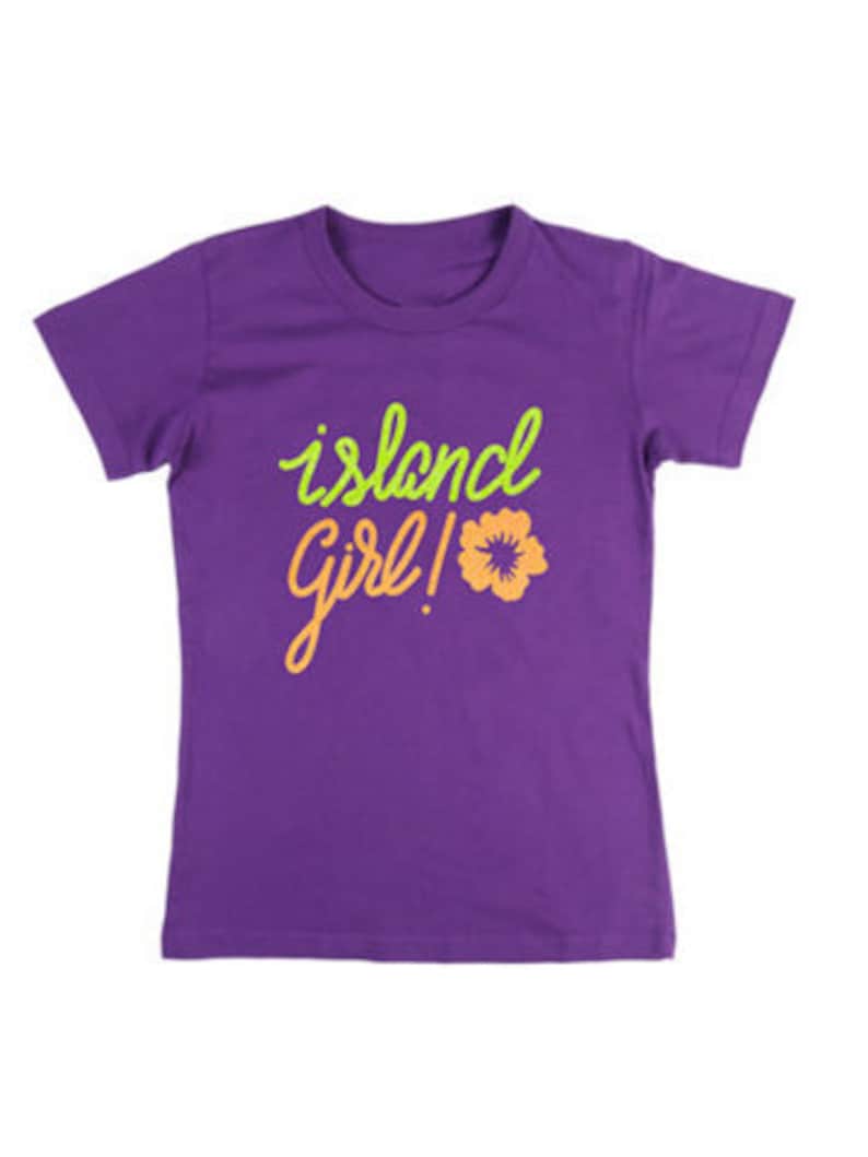 Glitter Island Girl Shirt Beach Vacation Shirt Beach Shirt Etsy