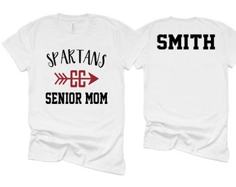 Glitter Track Mom Shirt | Track Spirit Wear | Track Bling | Bella Canvas T Shirt  | Track & Field Shirt | Customize Colors