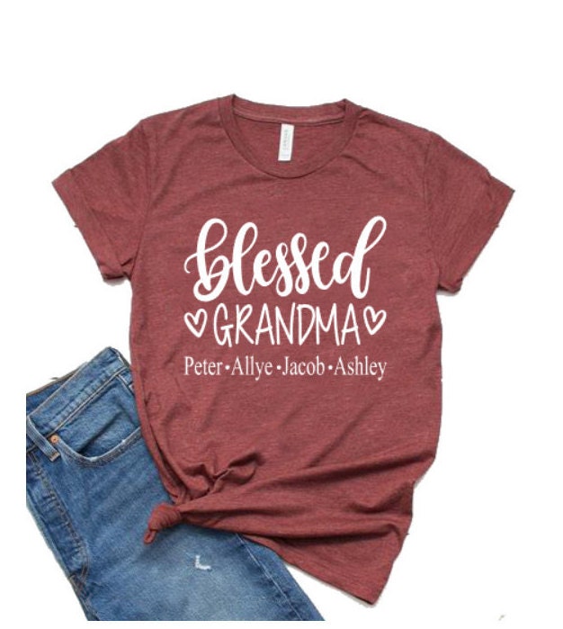 Blessed Grandma T-Shirt Blessed Grandma T-Shirt