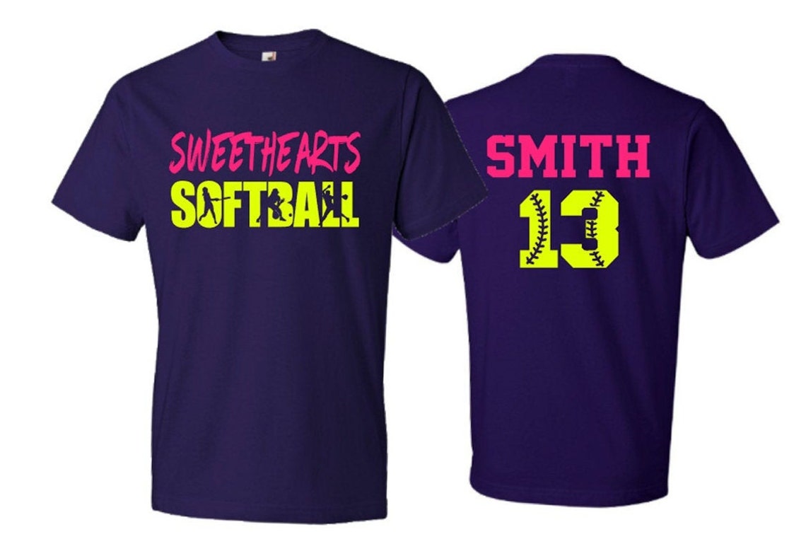 Softball Shirt Softball Shirts Softball Spirit Wear Etsy