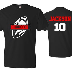 Football Shirt | Short Sleeve T-shirt | Football Shirt Customize your team & colors | Youth or Adult