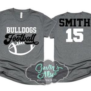 Football Shirts | Football Shirt |  Football Spirit Wear | Custom Football Shirt | Customize  team & colors | Youth or Adult
