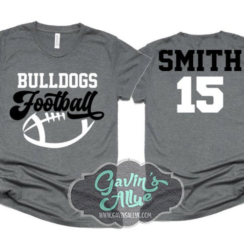 Football Shirts Football Shirt Football Spirit Wear Etsy