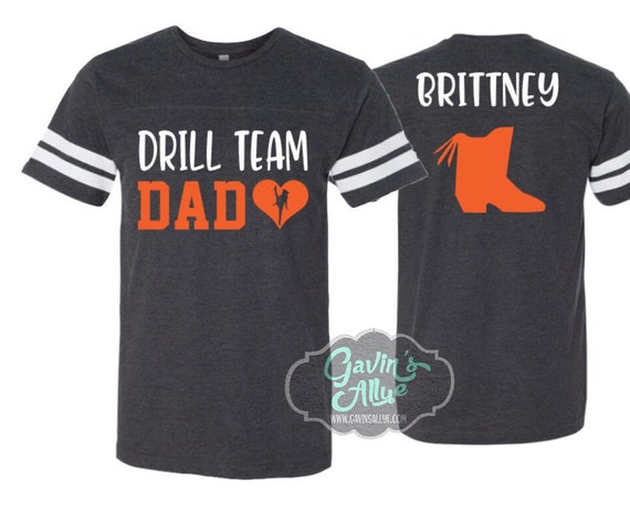 Camisa de Drill Team Dad / Camisa de 