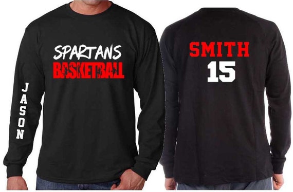 Basketball Shirt Long Sleeve Shirt Basketball Dad, Brother