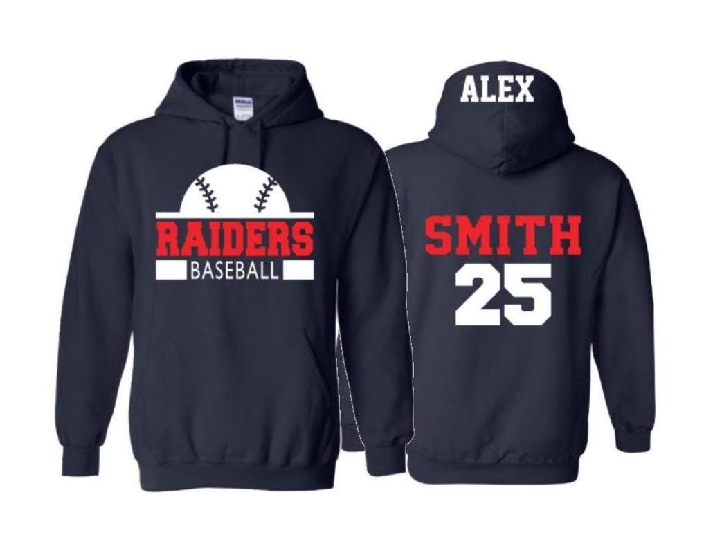Baseball Hoodies | Baseball Shirts | Baseball Hoodie | Customize with your Team & Colors | Adult or Youth Sizes