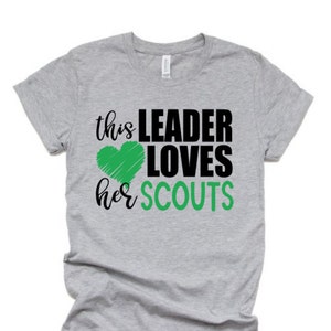 This Leader Loves Her Scouts Shirt Girl Scout Leader Shirt - Etsy